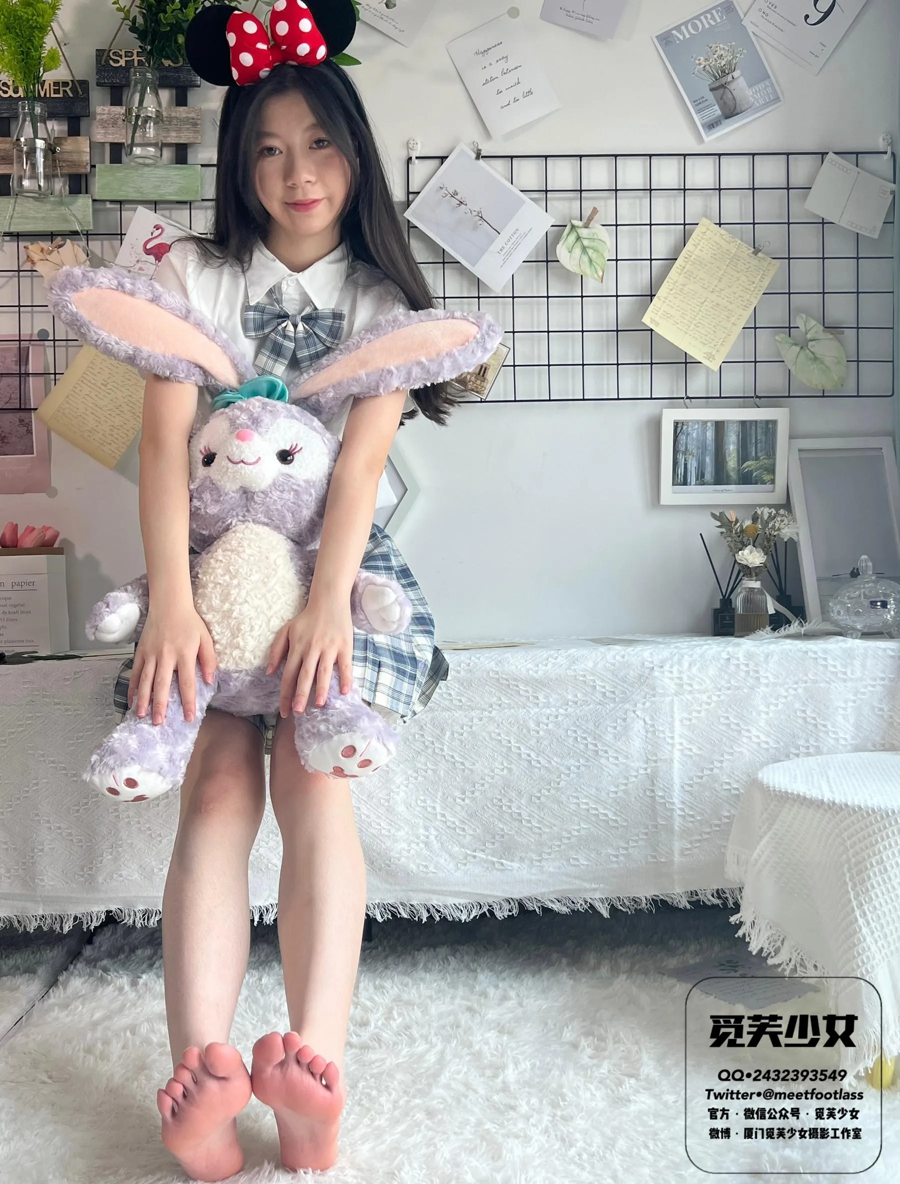 [觅芙少女]NO.003 风中摇曳的JK制服与18岁的青春一起绽放 [151P]插图7